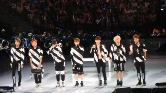 [VK] [01.08.15] MONSTA X - Honestly(+ разговор с фанатами) @ KCON15LA