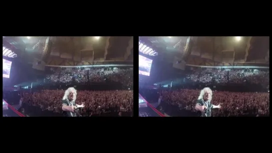 BOLOGNA Selfie Stick Video 3D Italy [November 10, 2017] Queen Adam Lambert