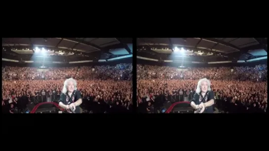 AMNEVILLE Selfie Stick Video 3D France [November 12, 2017] Queen Adam Lambert