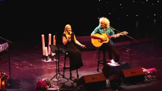 Brian May & Kerry Ellis - Somebody to Love. Crocus City Hall, Moscow. 16.03.2014