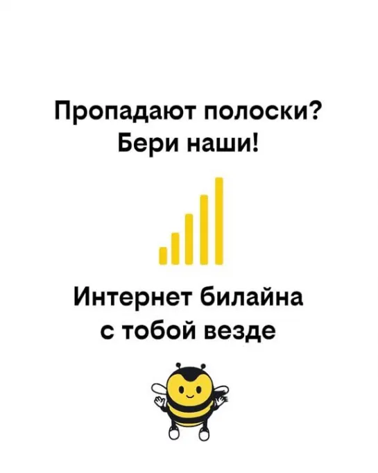 Интернет билайна с тобой везде: как работает связь в городах России