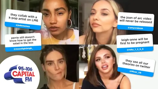 Little Mix Answer Fan Assumptions | Capital [RUS SUB]