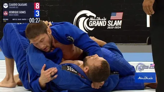 FIN Claudio Calasans vs Henrique Gomes - GRAND SLAM JIU - JITSU WORLD TOUR MIAMI 2023