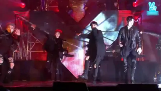 B.A.P - Young, Wild  Free @ 151115 Comeback show