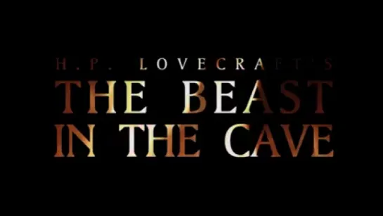 Beast In The Cave (2016)