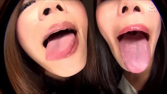 ASMR Japanese girls kiss you