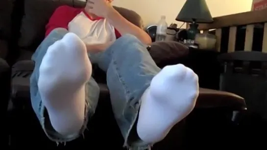 Dylan's white socks