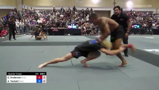 Damien Anderson vs Andrew Tackett - ADCC West Coast Trial 2022