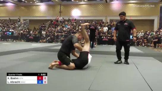 4F Kyle Boehm vs Lucas Albrecht 2022 ADCC West Coast Trial