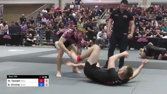 William Tackett vs Bobby Winther 2022 ADCC West Coast Trial