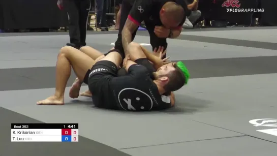 Keith Krikorian vs Thien Luu 2022 ADCC West Coast Trial