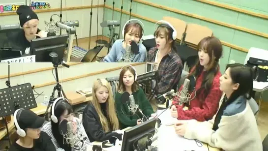 170322 Lovelyz @ KBS Cool FM Lee Hongki Kiss The Radio