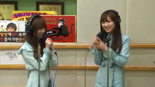 160506 Kei & Sujeong (Lovelyz) - Rain (SNSD's Taeyeon Cover) @ Super Junior Kiss The Radio