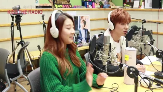 [RAW|VK][22.10.2015] SJs Kiss the radio (Kihyun,Minhyuk)