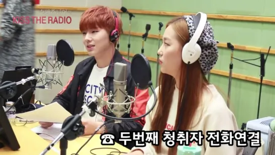 [RAW|YT][10.09.2015] SJ's Kiss the radio (Kihyun,Minhyuk)