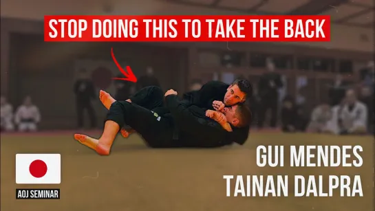 Gui Mendes - How to take the back from a guard pass