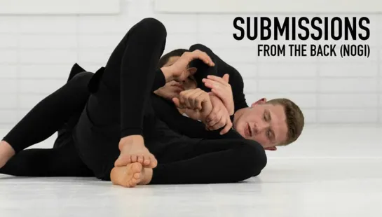 Cole Abate - Submissions from the Back (NOGI) - Shoulder Lock Variation | AOJ+