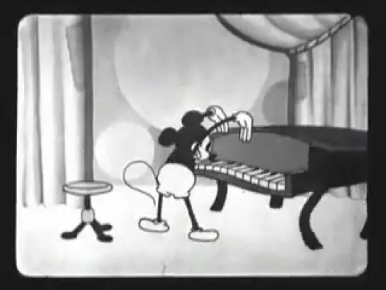 Mickey Mouse Piano Solo - The Opry House (1929)