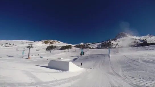 Сноупарки Xavi и Peretol (Grandvalira, Andorra) / Escola de freestyle Sunset Park Peretol