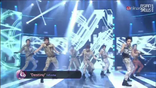 Infinite - Arirang TV Showbiz Korea 130729 [рус.саб]