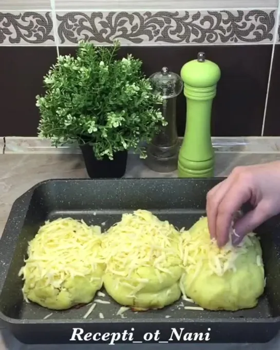 мясо под картофельной шубкой