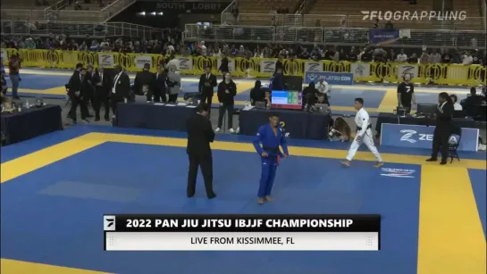 MEYRAM ALVES vs DIOGO REIS 2022 Pan Jiu Jitsu IBJJF Championship