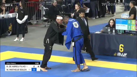 ROBERTO CYBORG ABREU vs WILDEMAR MATHEUS DOS SANTOS #IBJJFPAN2022