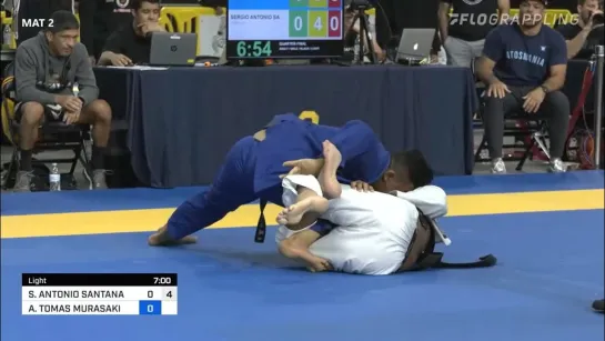 Andy Murasaki vs Sergio Santana #IBJJFPAN2022