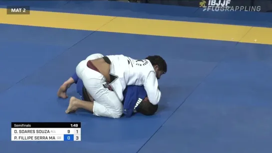 SF DIMITRIUS SOUZA vs PEDRO MARINHO #IBJJFPAN2022