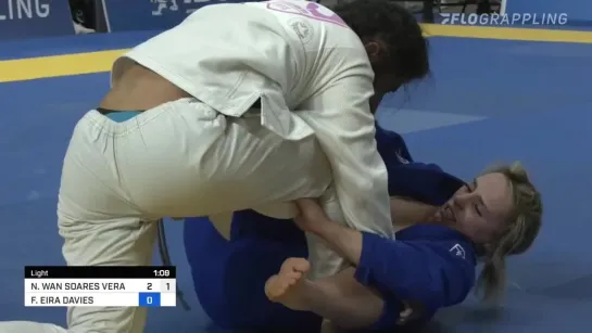 FIN LIGHT - FFION DAVIES vs NATHALIE RIBEIRO #IBJJFPAN2022