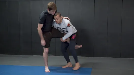 Lachlan Giles - basic takrdown  for bjj - 4 Single Leg Takedown