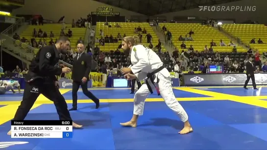 SF Heavy Master 1 - ADAM WARDZINSKI vs RODRIGO FONSECA DA ROCHA #IBJJFMaster2022