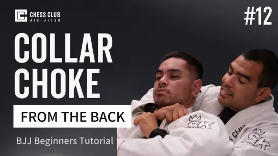 BJJ Beginners Tutorial - Collar Choke from the Back