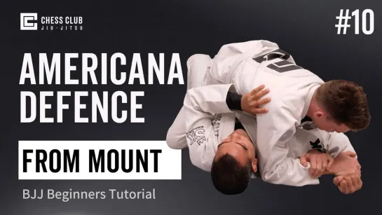 BJJ Beginner Tutorial - Americana Defence