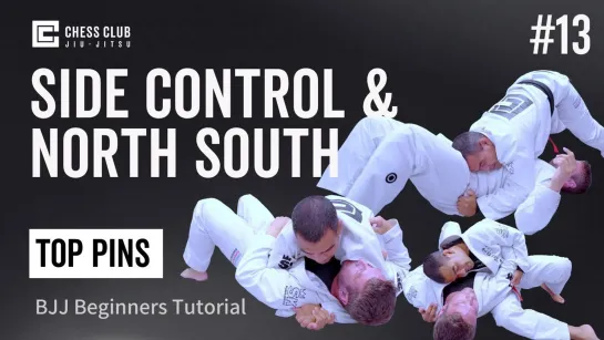 BJJ Beginners Tutorial - Side Control  North South (Top Pins)