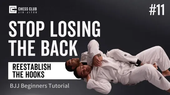 BJJ Beginners Tutorial - Keeping Back Control | Avoiding Lower Body Escapes