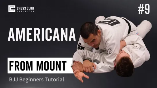 18 BJJ Beginners Tutorial - Americana from Mount