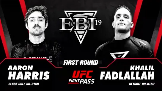 8F Aaron Harris vs Khalil Fadlallah - EBI 19