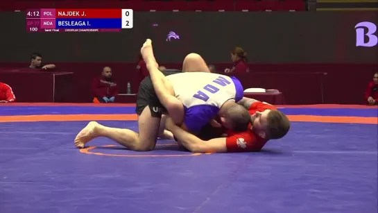 2F - Jakub NAJDEK (POL) vs. Igor BESLEAGA (MDA) - European Championships UWW