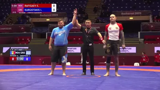 Final - Eldar RAFIGAEV (MDA) vs. Ioannis KARGIOTAKIS (GRE) - European Championships UWW