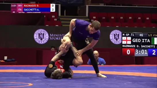 2F - Dzhimsher RAZMADZE (GEO) vs. Alessio SACCHETTI (ITA) - European Championships UWW