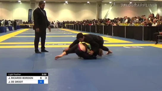 FIN JOAO MIYAO vs JEAN-MARC DE GROOT 2022 World Master IBJJF Jiu-Jitsu Championship