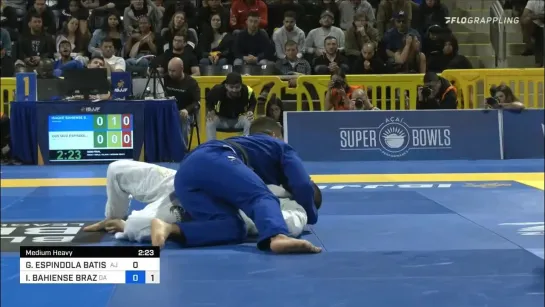 SF Isaque Bahiensw vs Gustavo Batista #IBJJFWORLD2022