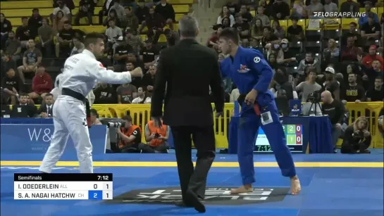 SF ISAAC DOEDERLEIN vs SAMUEL NAGAI #IBJJFWORLD2022