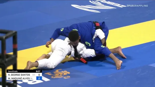 sf LIGHT FEATHER - MEYRAM ALVES vs HIAGO GEORGE #IBJJFWORLD2022