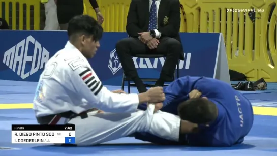 fin FEATHER - RAIMUNDO SODRE vs ISAAC DOEDERLEIN #IBJJFworld2022