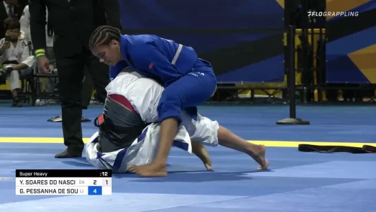 FIN Super Heavy - YARA SOARES vs GABRIELI PESSANHA #IBJJFWorld2022