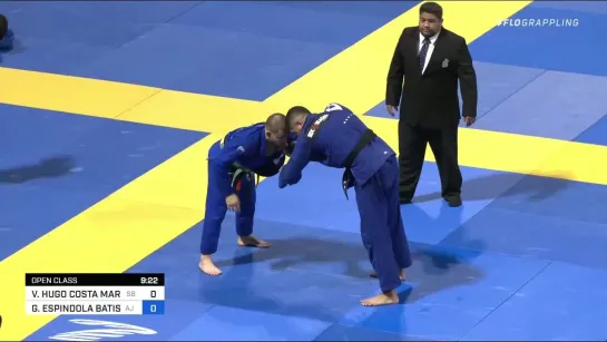 4F Open class - VICTOR HUGO vs GUSTAVO BATISTA #IbjjfWorld2022