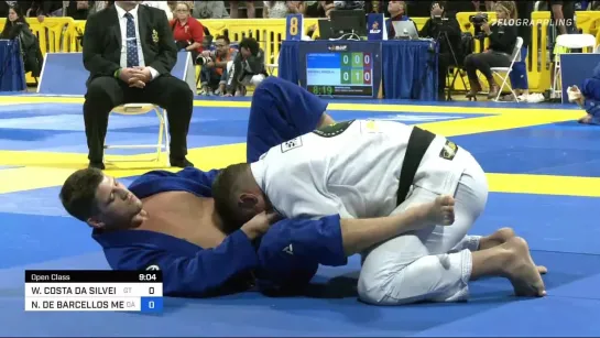 4F Open class - WALLACE COSTA vs NICHOLAS MEREGALI #IBJJFWorld2022