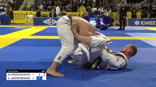 8F Open class - WALLACE COSTA vs ERIC JASPER BERGMANN #IBJJFWORLD2022